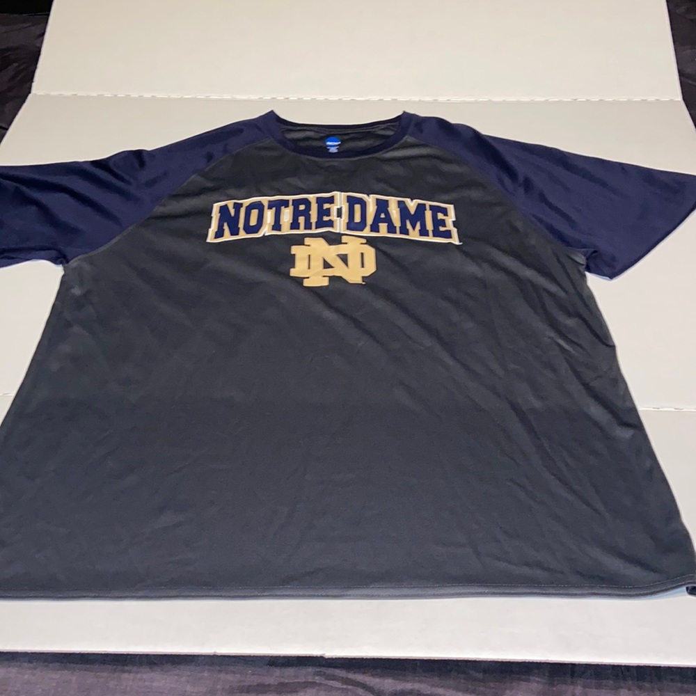 Notre Dame NCAA jersey style t-shirt size XL/XG